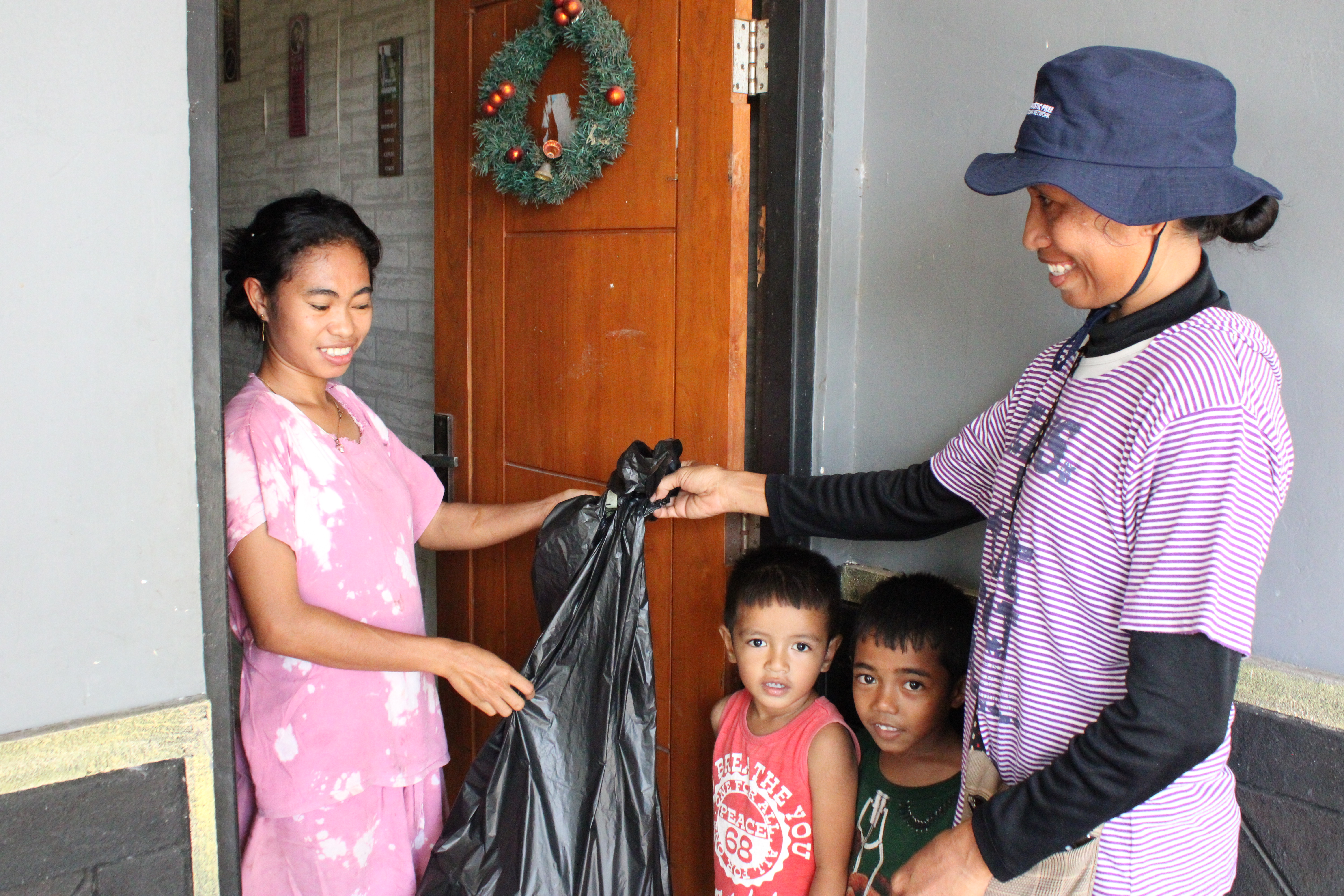 Pemdataan sampah di permukiman