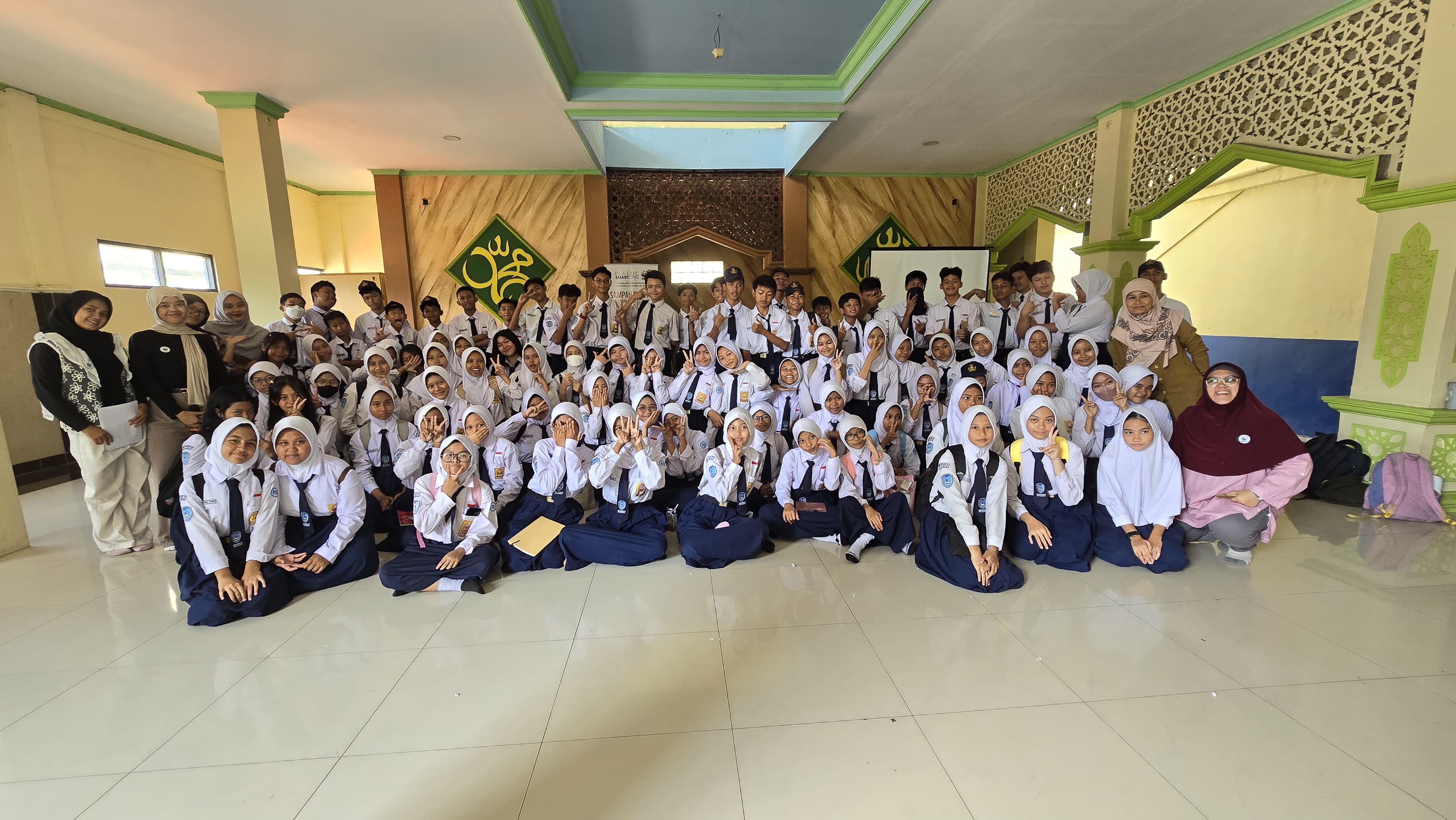 Sosialisasi ZWS di SMPN 29 Depok