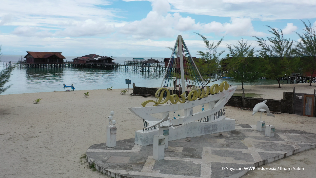Pantai Kiani, Ikon Pulou Derawan