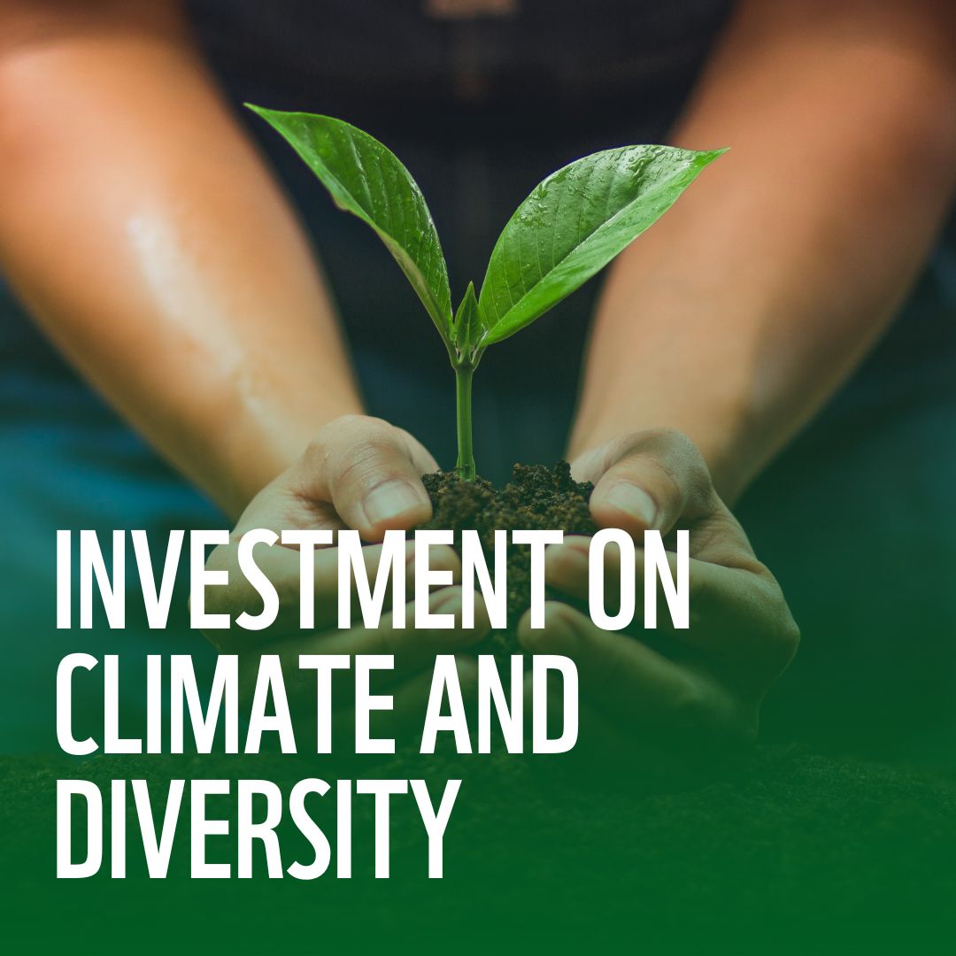 Investment on Cimate and Diversity