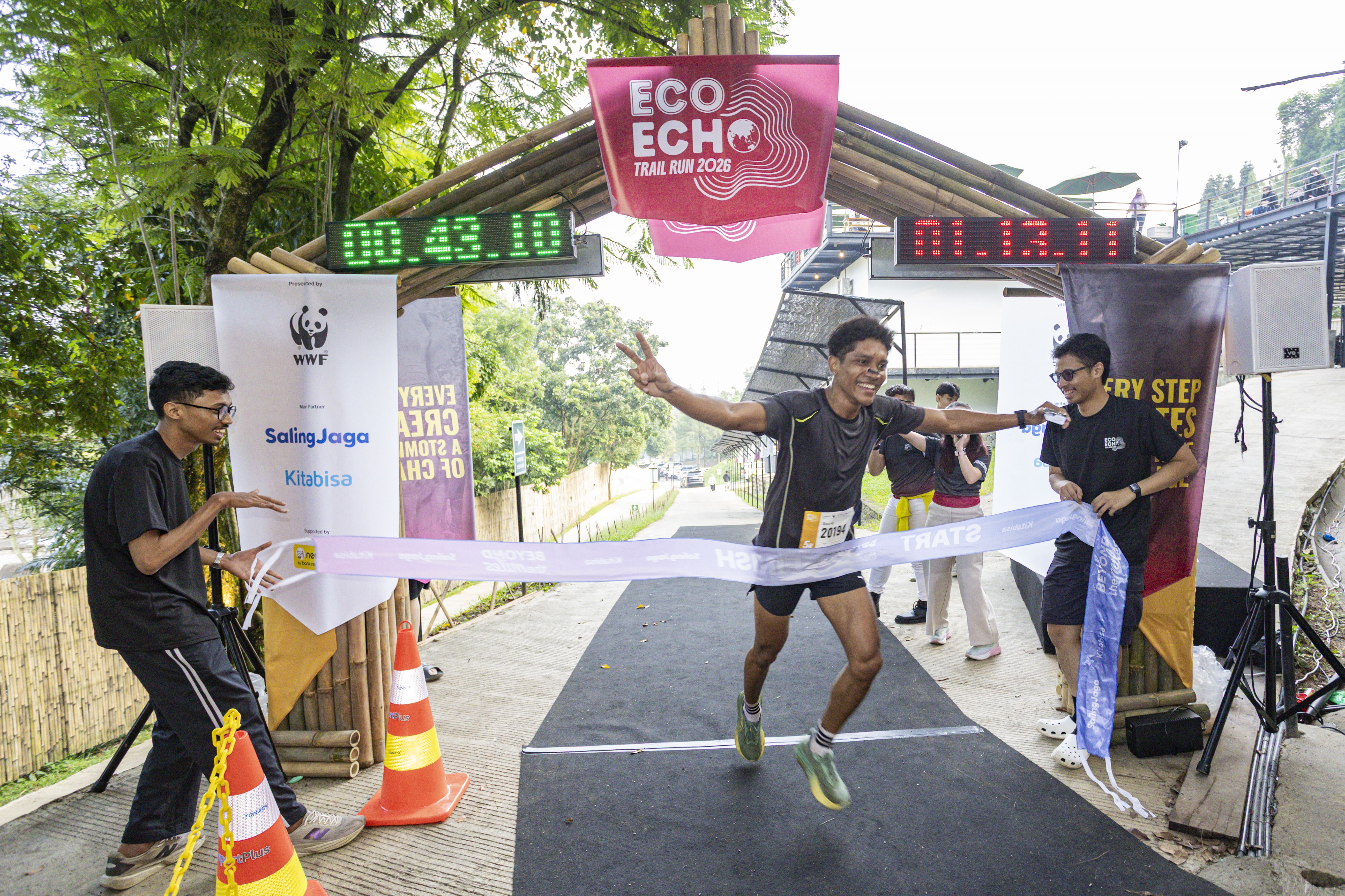 Naldo, finisher pertama EETR 2026