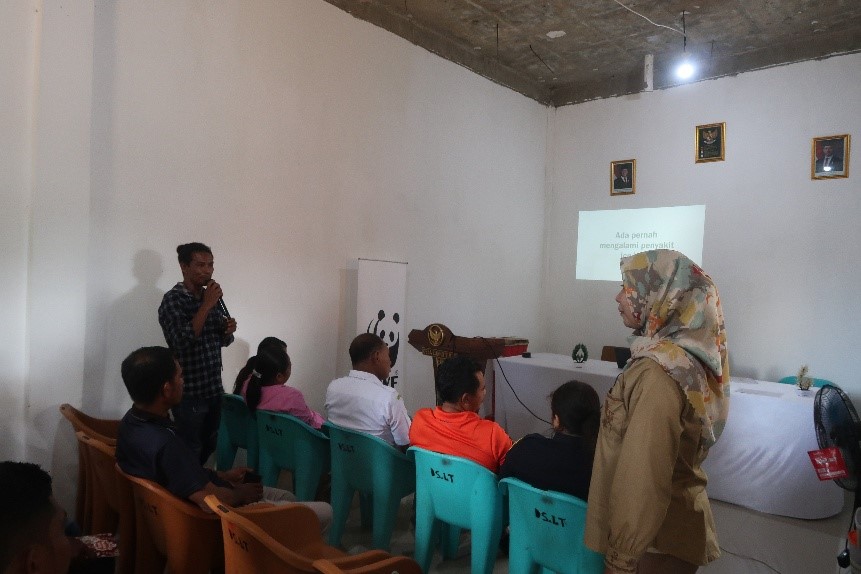 Sesi tanya jawab narasumber dengan peserta Photo: ©WWF-Indonesia/ Annisa S. Aulia