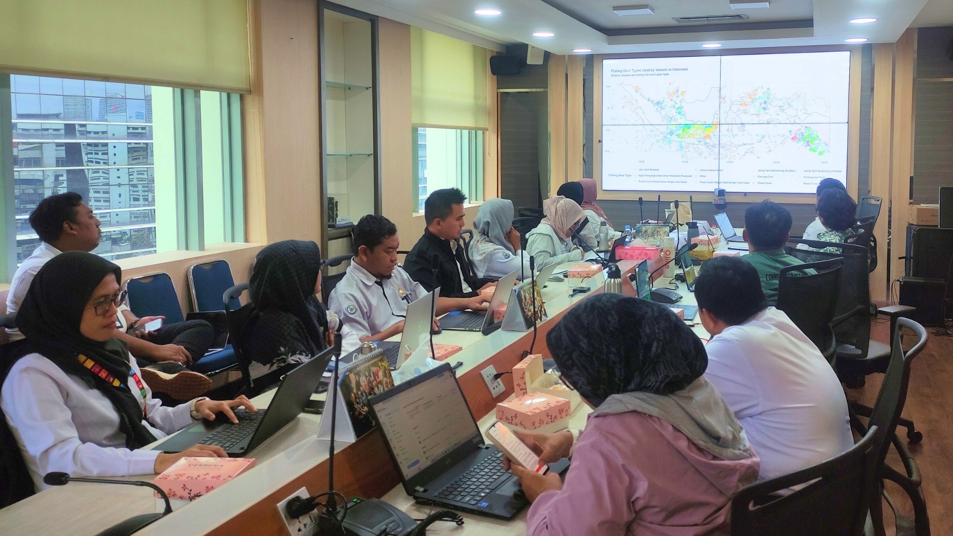 Event to disseminate study findings by the WWF-Indonesia team in collaboration with PT MAS to the Ministry of Marine Affairs and Fisheries in September 2025