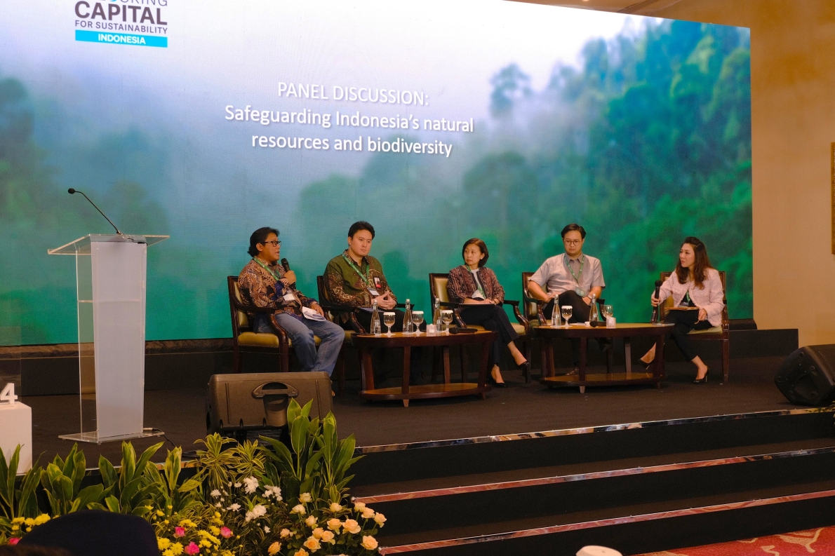 Irfan Bakhtiar (pojok kiri) saat menjadi narasumber